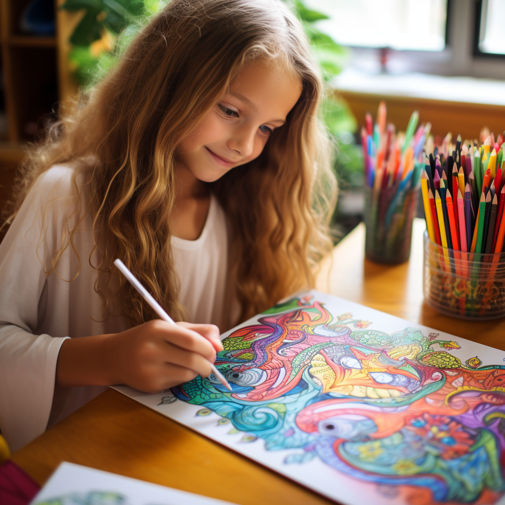 Coloring Pages: A Masterstroke of Learning for Kids