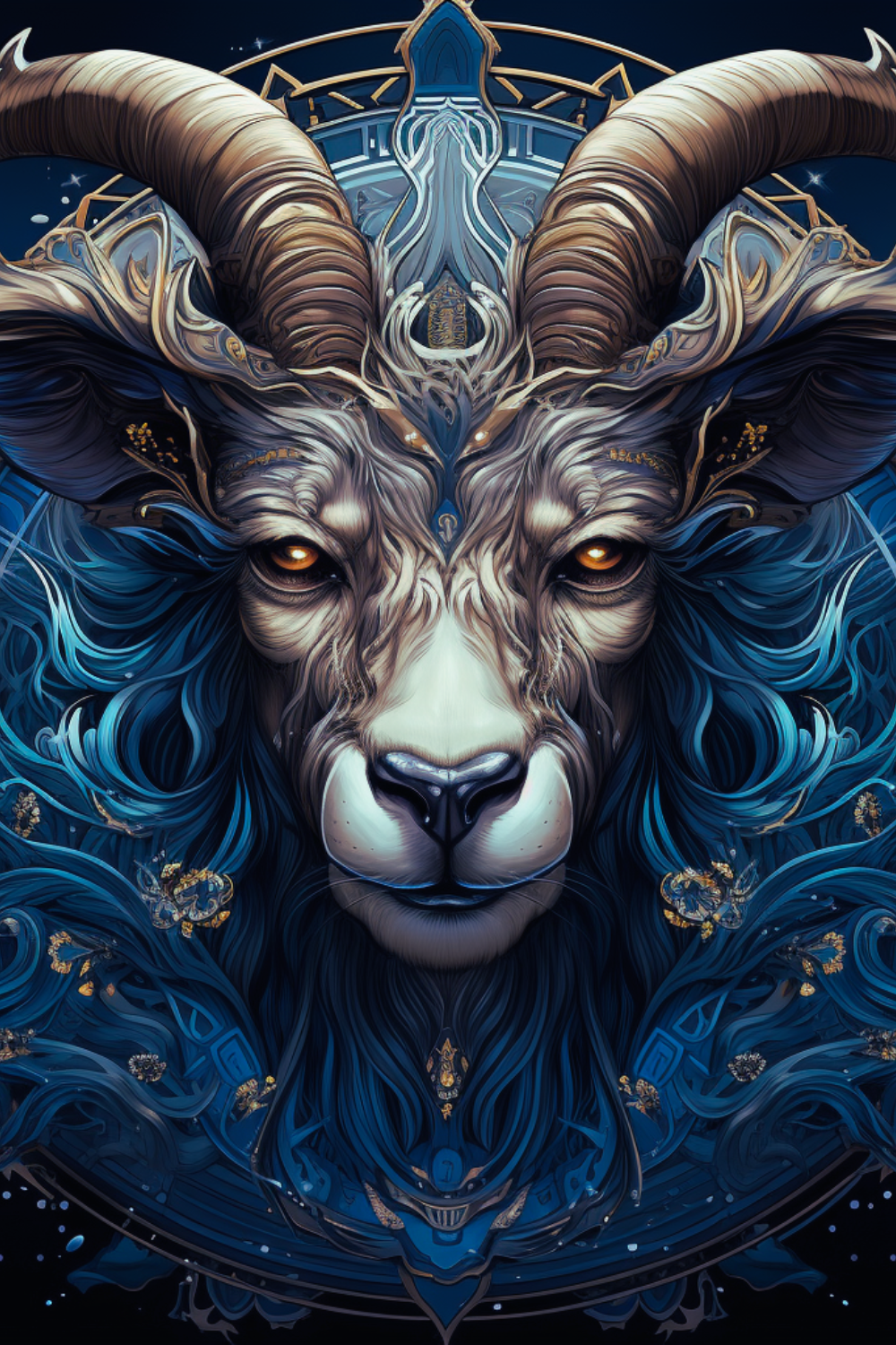 Capricorn  Zodiac Artwork | Instant Digital Download | PNG, 300 DPI
