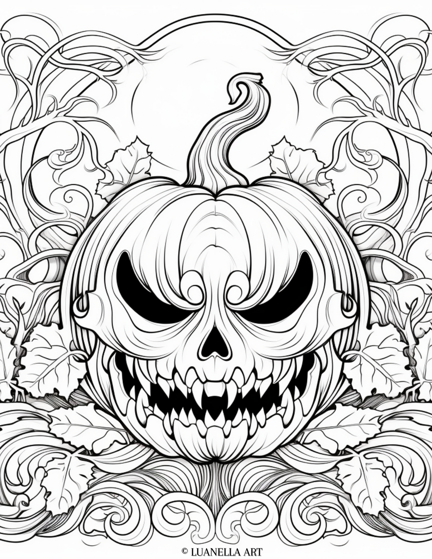 Best Pumpkin Carving art | Unique Halloween Aesthetic | Instant download PNG