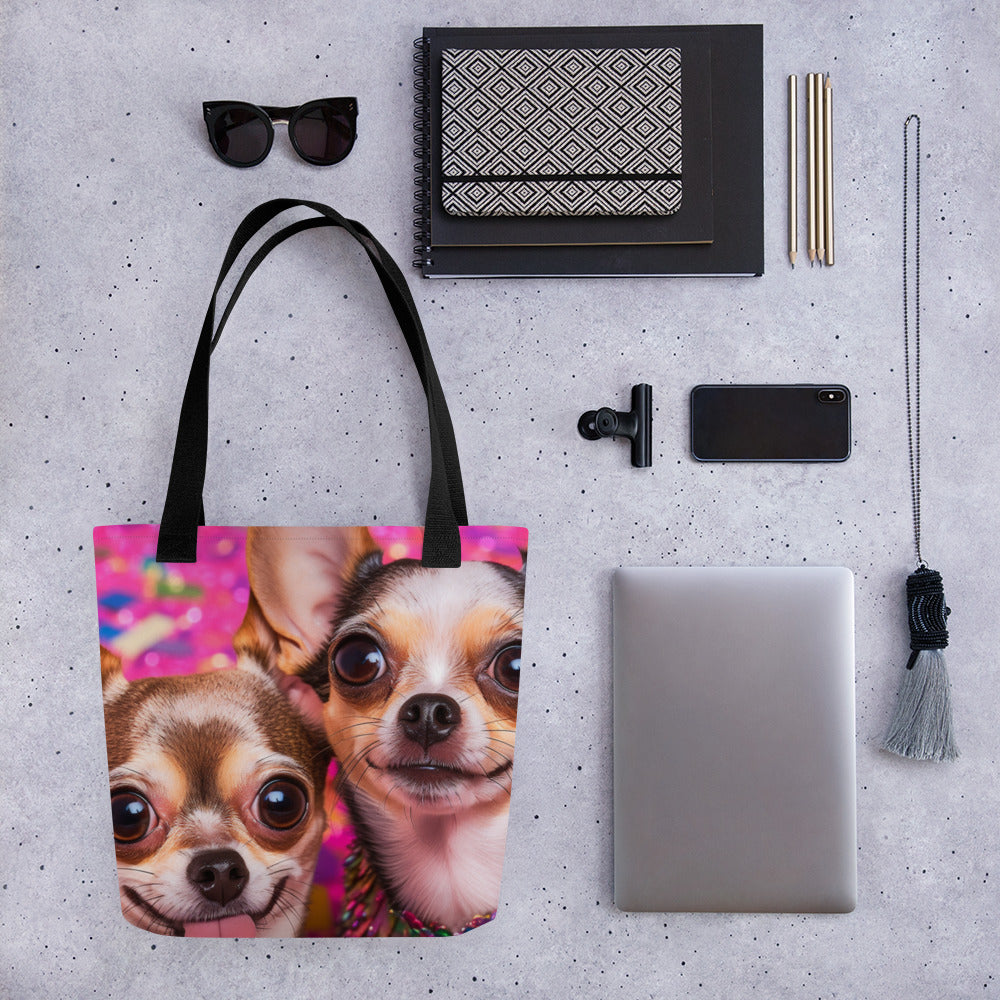 Tote bag | Chihuahua Friends | Original Art