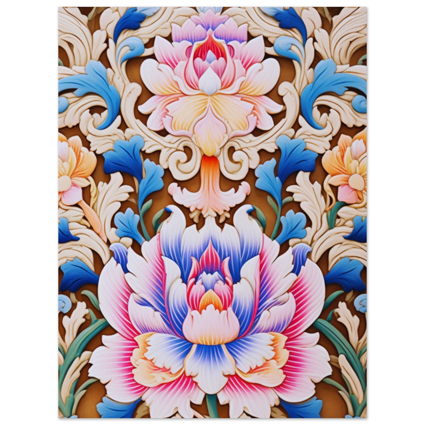 Flowers | Original Art Print | Premium Matte Paper Poster